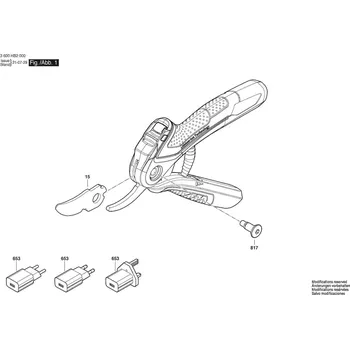 Náhradní nůž Bosch EasyPrune