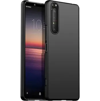 Pouzdro na mobilní telefon Tenké matné plastové pouzdro Sony Xperia 1 Pevný kryt Ochrana proti nárazu Protiskluzové černá
