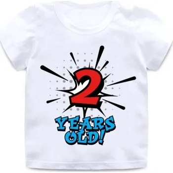 Dívčí tričko Dětské narozeninové tričko B1625 4 B