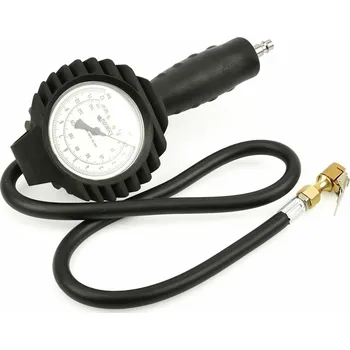 Příslušenství ke kompresoru Geko T00240 pistole na huštění pneumatik s manometrem