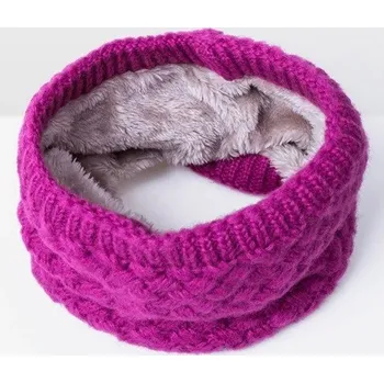 Šála Dětský vlněný nákrčník J3288 růžová