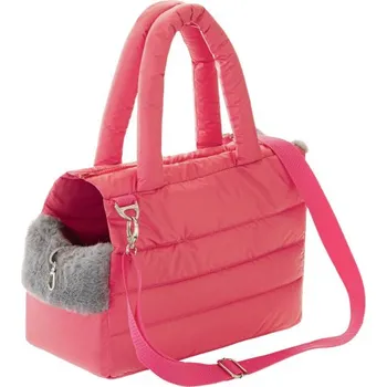 Taška pro psa a kočku Přepravní taška FLUFFY RIDE R1 malinová