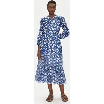 Dámské šaty Iconique Letní šaty IC25-089 Modrá Relaxed Fit S