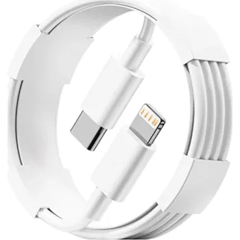 Datový kabel Rychlonabíjecí kabel USB PD 3 m USB-C na Lightning iPhone kabel 30 W extra dlouhý nabíjecí kabel rychlé nabíjení příslušenství k telefonu