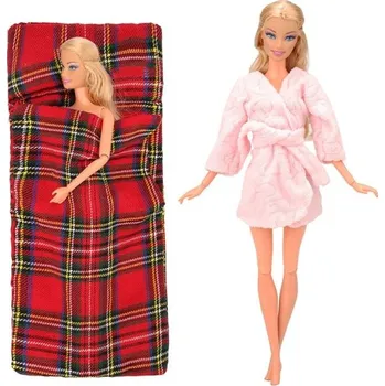 Doplněk pro panenku Spací pytel a župan pro panenku