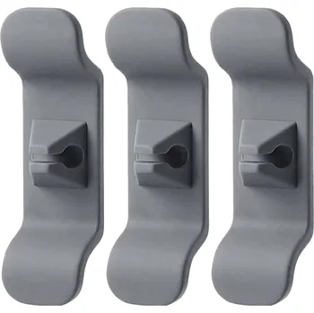 kabelová chránička Držák kabelů 3 ks šedá