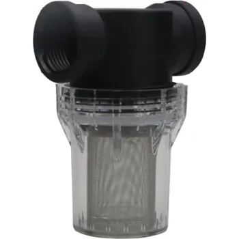 Zavlažovač Filtrace vodního potrubí 1/2" 40 mesh 425 mikronů Zahradní zavlažovací filtr Síto vodního čerpadla Zahradní vodovodní konektor Síťový filtr na nečistoty 5,2 x 12,1 x 9 cm