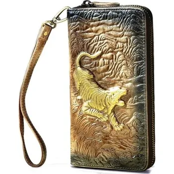 Peněženka Pánská kožená peněženka s tygrem 2