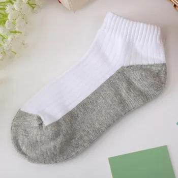 Dívčí oblečení Dětské dvoubarevné ponožky světle šedá 3-5 let