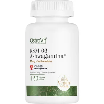 Fitness strava OstroVit KSM-66 Ashwagandha 120 tablet