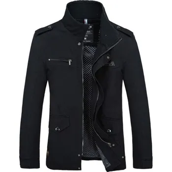 Pánská větrovka Pánská bunda F1195 černá S