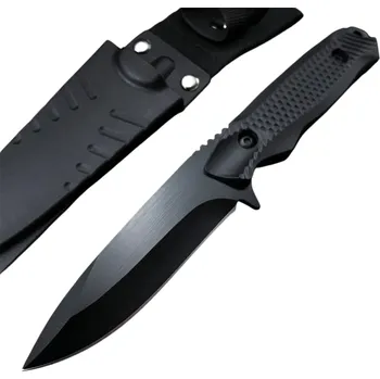 Multifunkční nůž Outdoorový nůž s pevnou nerezovou čepelí 20 cm Protiskluzová rukojeť S pouzdrem Kemping Turistika Bushcraft Taktický nástroj do přírody