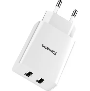 Síťový adaptér Dual USB K725 bílá