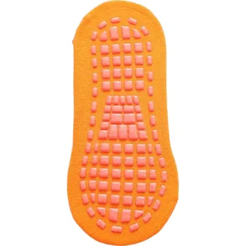 Dětská móda Dětské protiskluzové ponožky 1-4 roky oranžová