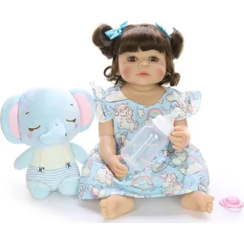 Panenka Realistická panenka s příslušenstvím 55 cm A1530