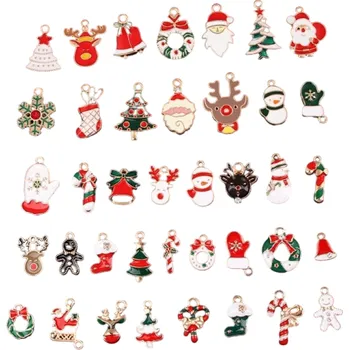 Přívěsek Vánoční přívěsky 39 ks