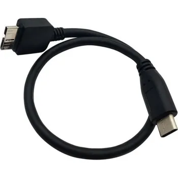 Datový kabel Propojovací kabel USB-C 3.1 na Micro USB-B M/M 30 cm