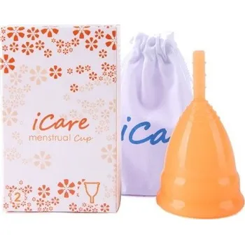 Menstruační kalíšek Menstruační kalíšky J3211 oranžová L