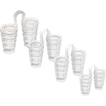 Pomůcka proti chrápání a spánkové apnoe Klips proti chrápání 4 ks