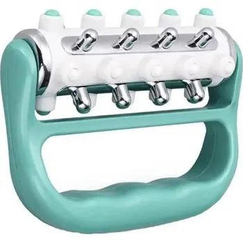 Přenosný masážní váleček na úlevu od bolesti svalů Ruční masážní váleček proti celulitidě Lehký váleček na vyhlazení a zpevnění pokožky 13,5 x 11,2 cm