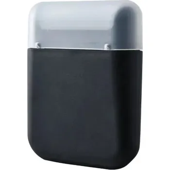 Váleček na chlupy Mini přenosný odstraňovač chlupů a žmolků 7,5 x 6 cm Plastový váleček na oblečení Oblečení Textil Snadno čistitelný Praktický černá