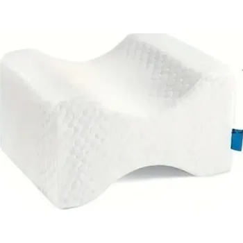 Masážní příslušenství Ortopedický polštář mezi nohy Paměťová pěna Ergonomická podpora kyčlí a zad Sundatelný pratelný potah Komfortní spánek na boku 22x16x15 cm