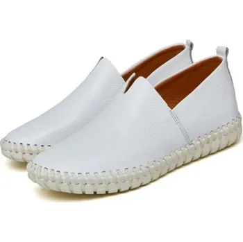 Pánské polobotky Luxusní pánské espadrilky J1991 bílá 40