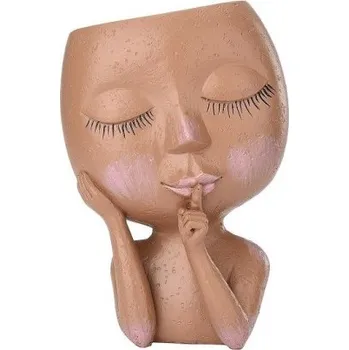 Dekorativní květináč dívka Z310 2