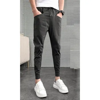 Pánské kalhoty Pánské kalhoty F1520 tmavě šedá 29