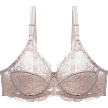 Podprsenka Polovyztužená podprsenka s krajkou béžova 95E