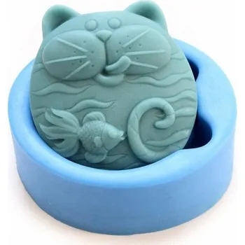 Forma na odlévání Silikonová forma kočka A130