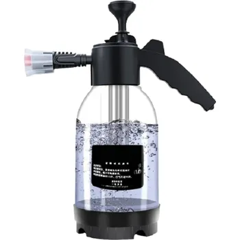 Autokosmetika Pěnový ruční postřikovač s pumpou 2 L Pěnový postřikovač na mytí auta 33 x 12,5 cm bílá