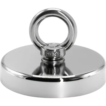 Velký neodymový magnet 90 mm s extrémní magnetickou silou Manipulační magnet pro zvedání materiálu Technické použití Dílna Průmysl Kancelář Sklad