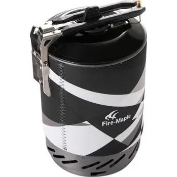 Kempingové nádobí Plynový vařič T1036 černá