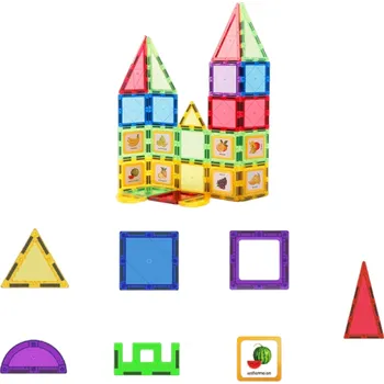 ostatní stavebnice Magnetická vzdělávací stavebnice 40 ks