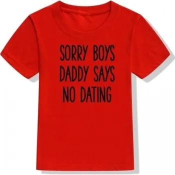 Dívčí tričko Dívčí tričko A2816 červená 6 A