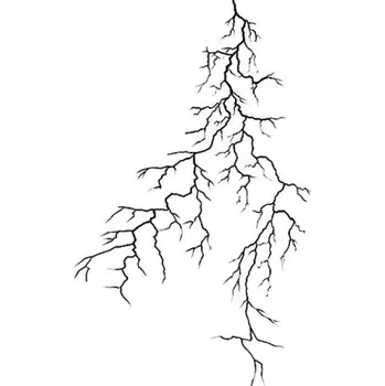 Odstranitelné tetování Dočasné vodotěsné tetování Jednoduché linie 18 x 11 cm Umělecké tetovačka Popraskané krevní cévy Tetování na paži a krk Falešné tetování na 15 dní