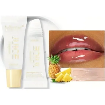 Přípravek na rty Lesklý hydratační balzám na rty s vůní ovoce 5 ml Výživa a ochrana rtů Jemný lesk Přírodní složení Péče o suché a popraskané rty Pineapple
