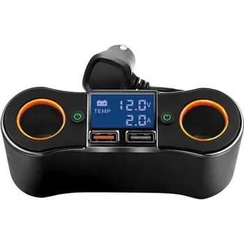 Rychlonabíječka do auta Dual USB K834