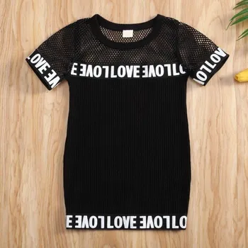 Dívčí šaty Dívčí šaty N556 černá 5