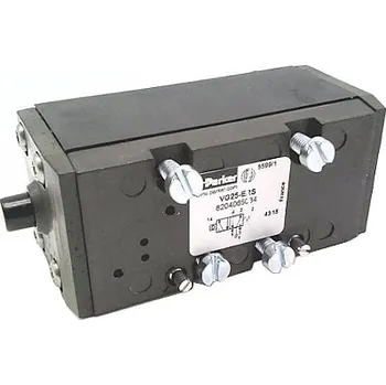 Instalatérský materiál Pneumatický ventil Flexflow ovládaný elektrickou cívkou 5/2 Parker VG45-ERS