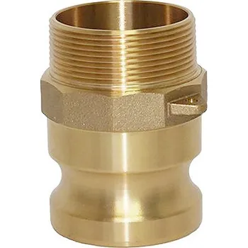 Fitinka Vsuvka KAMLOK typ F - samec s vnějším závitem G 3/4", MS mosaz KOVAZ KAMLOK 075F.MS