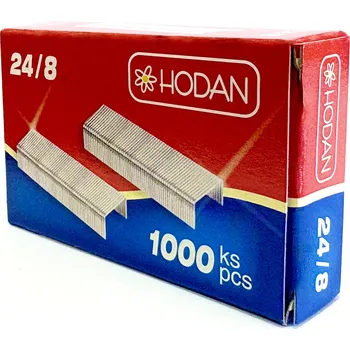 Spona do sešívačky Hodan - drátky do sešívačky 24/ 8, 1000 ks