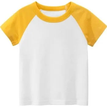 Dívčí tričko Dětské tričko B1667 žlutá 8