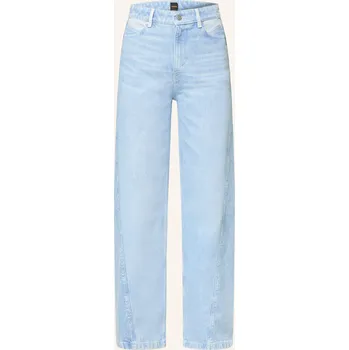 Dámské džíny Boss Dámské Wide Leg Džíny Panel, 436 bright blue, 38