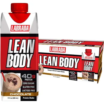 Protein Labrada Lean Body Ready-to-Drink Protein Shake 12 x 500 ml Příchuť: čokoláda