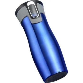 Termoska Termoska s tlačítkovým uzávěrem modrá