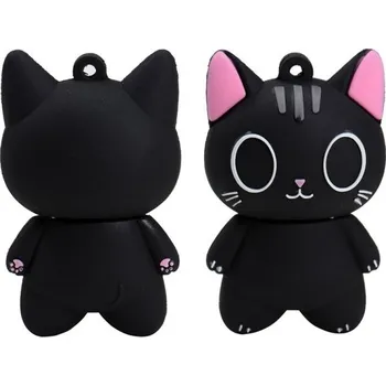 USB flash disk Flash disk černá kočka 4GB