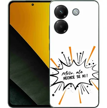 Pouzdro na mobilní telefon Gelový kryt mmCase na Xiaomi Poco M7 Pro 5G - vtipný text 11 bílé pozadí