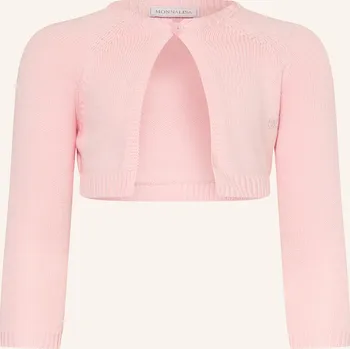 Dámský svetr Monnalisa Dívčí Pletený Kardigan, růžová, 80